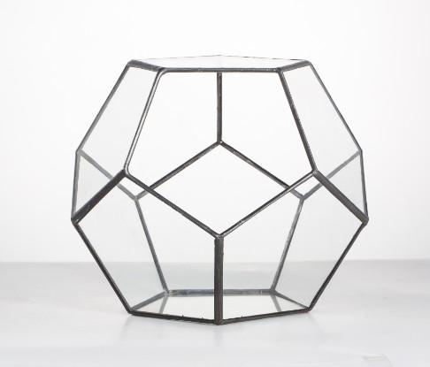 Glass Terrarium - Polygon