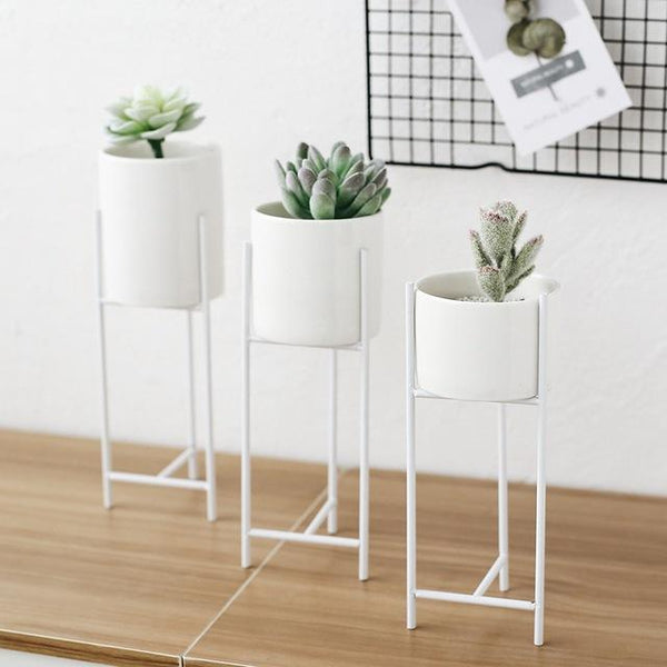 Tall straight Tripod Planter (set of 3 pcs)